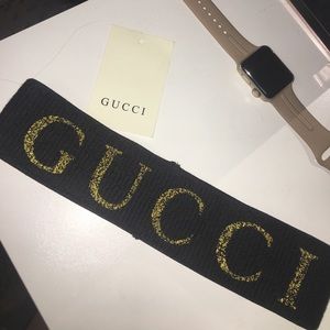 GUCCI HEADBAND - BLACK